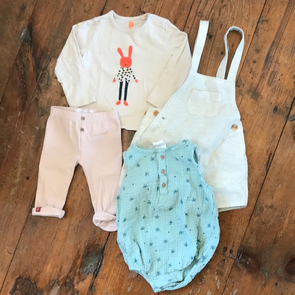 Baby girl 6months bundle. Brands Hema, Zara, cadet rouselle.